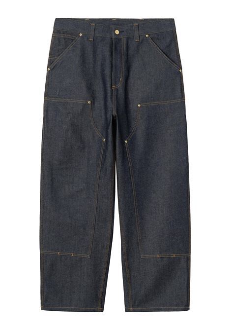 pantaloni og double knee uomo blu CARHARTT WIP | I03664901.01